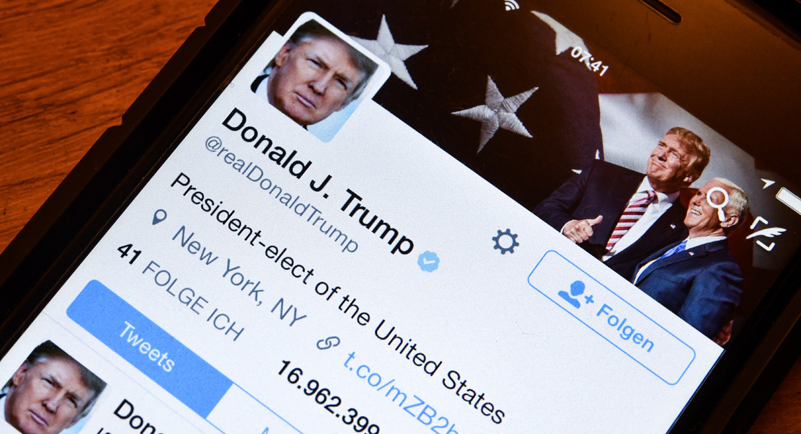 Is Trump's Twitter account a national security threat?